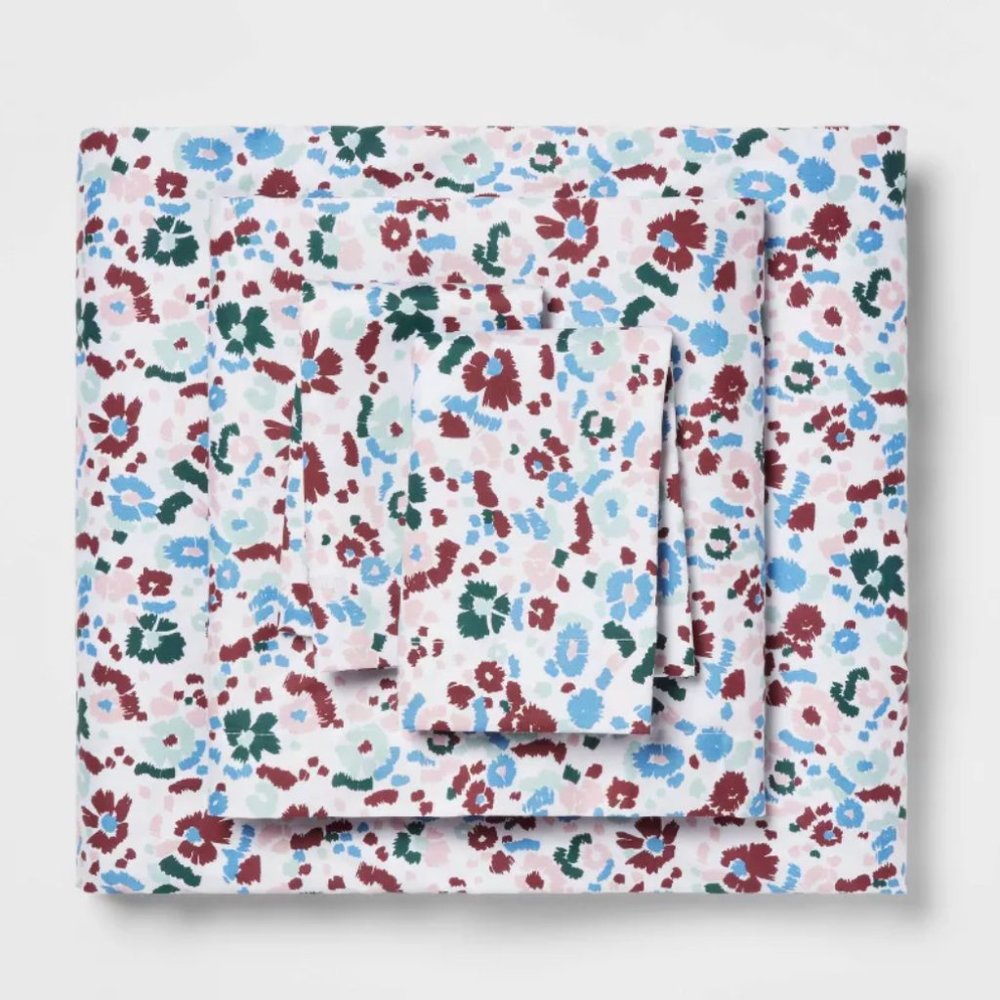 100% Cotton Sheet Set - Room Essentials - Twin XL - Floral NWT